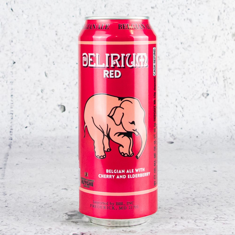 Huyghe Delirium Red Belgian Ale With Cherry & Elderberry