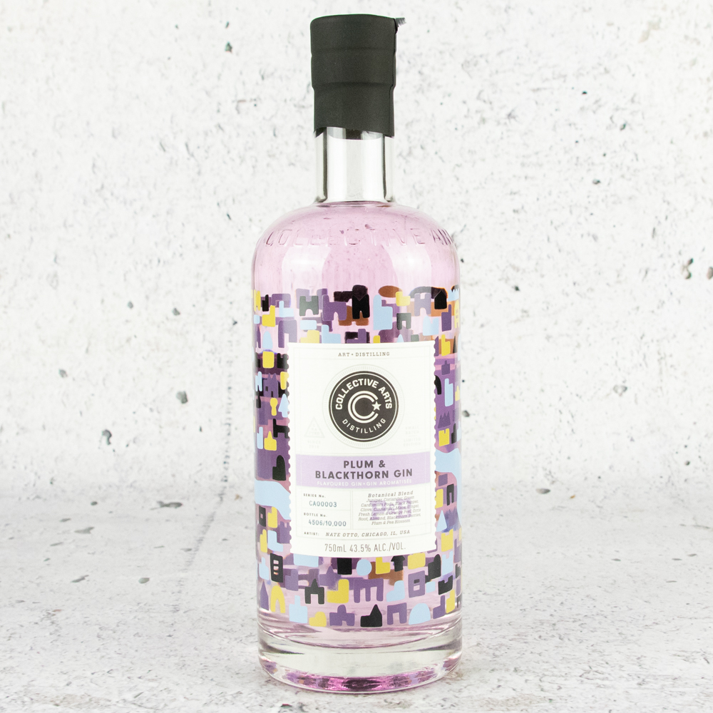 Buy Online - Collective Arts Blackthorn And Plum Purple Gin 750 ml