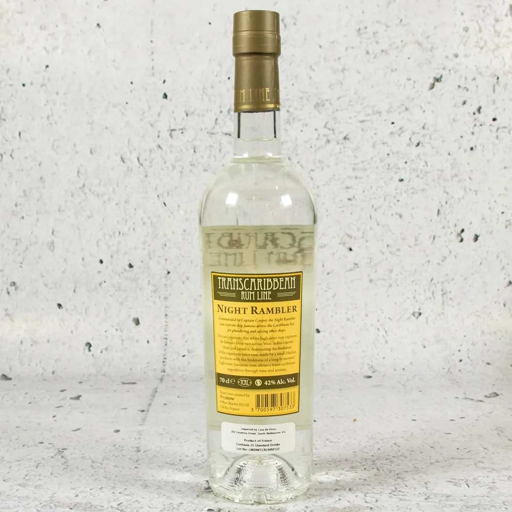 Transcaribbean Rum Line Night Rambler High Ester Rum