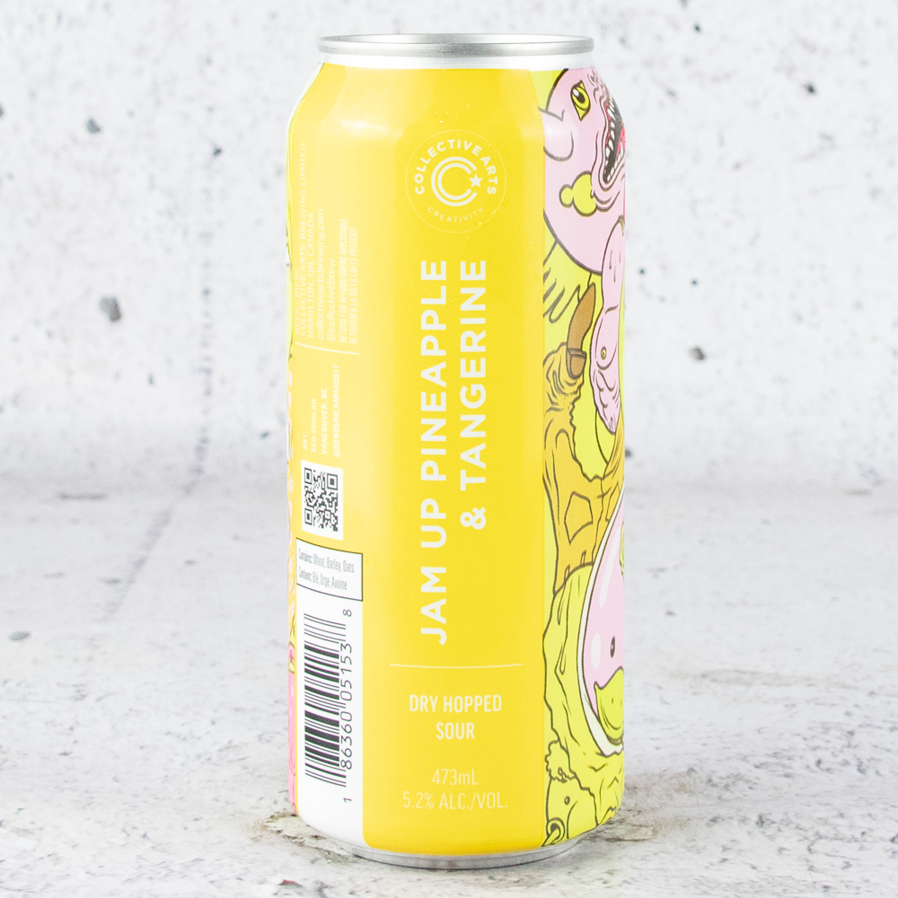 Collective Arts Jam Up Tangerine & Pineapple Sour