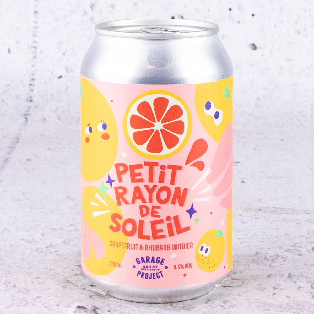 Garage Project Petit Rayon de Soleil Grapefruit & Rhubarb Witbier