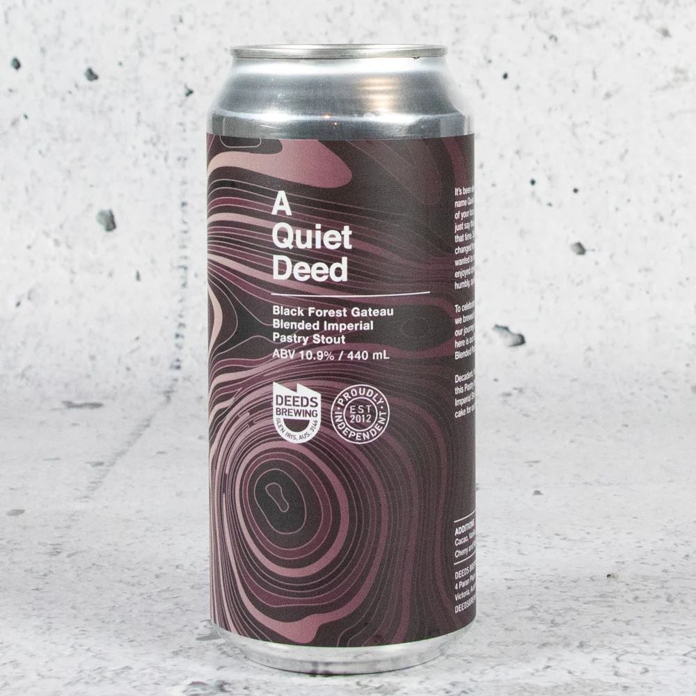 Deeds A Quiet Deed Black Forest Gateau Blended Imperial Pastry Stout