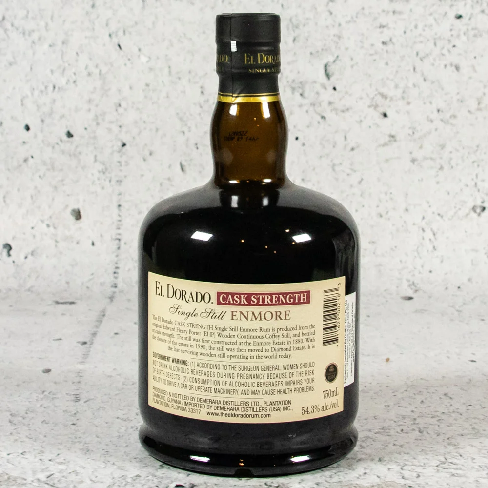 El Dorado Enmore Single Still Cask Strength Rum