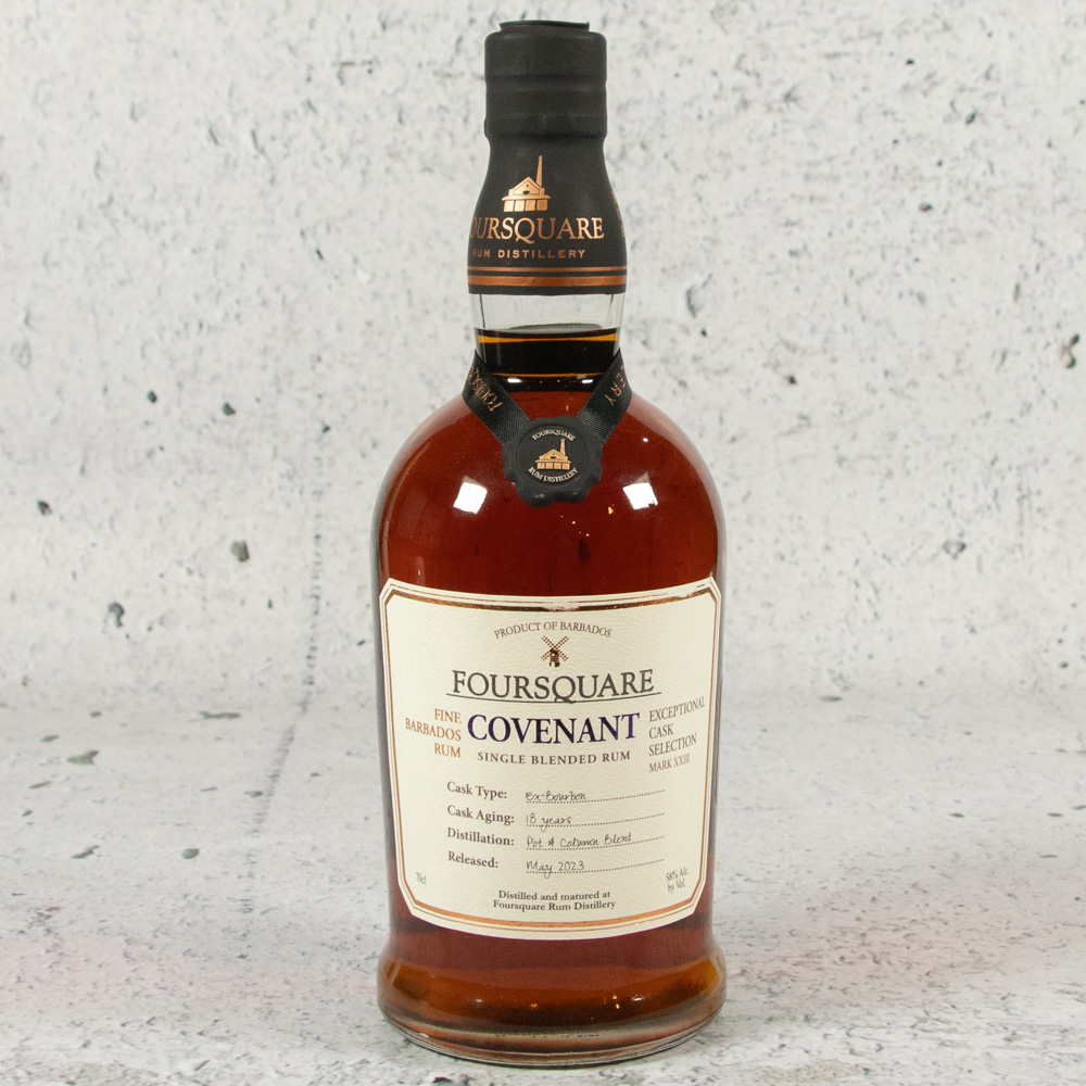 Foursquare Exceptional Cask Selection Covenant 18 Year Old Rum