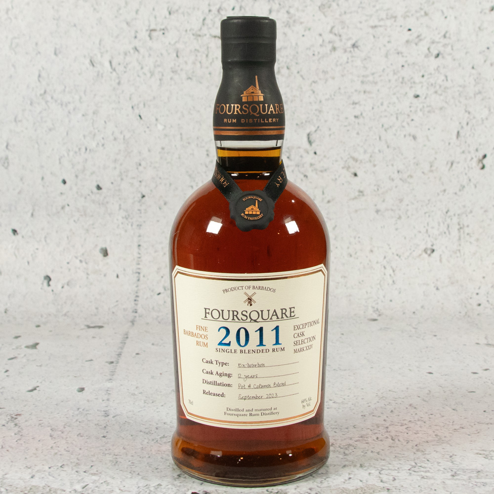 Foursquare Exceptional Cask Selection 2011 12 Year Old Rum