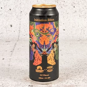 Mountain Culture x Garage Project Initiation Rites NZ Pilsner