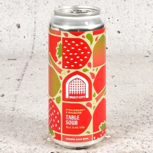 Vault City Strawberry & Rhubarb Table Sour